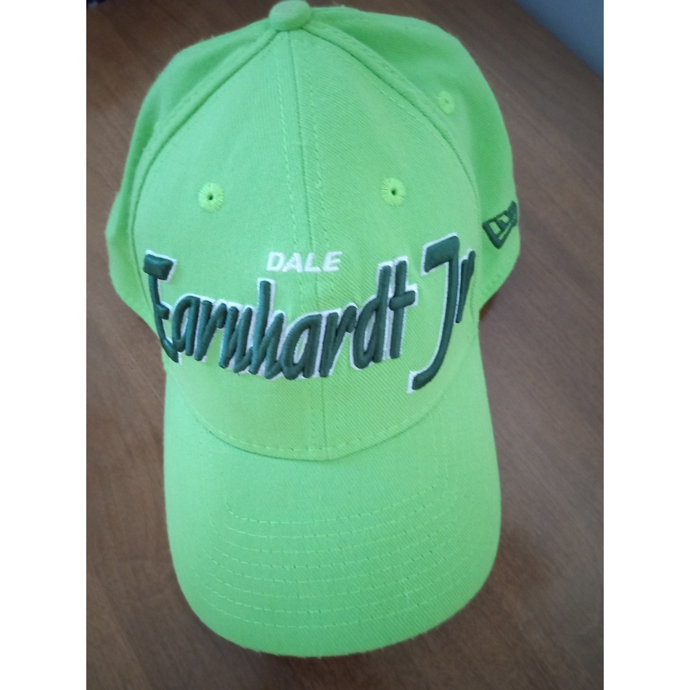 New Era 39THIRTY Dale Earnhardt Jr NASCAR Hat Neon Green 88 Large-XLarge Cap